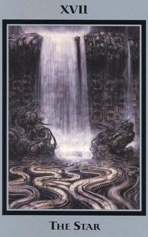 Illustration for article titled H.R. Giger Tarot cards always predict an unsettling future